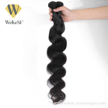 WKS Cheap Remi and Virgin Human Hair Exports Loose Wave Bundle Brazilian Short Human Hair Curly Weave Single Donor Extension
